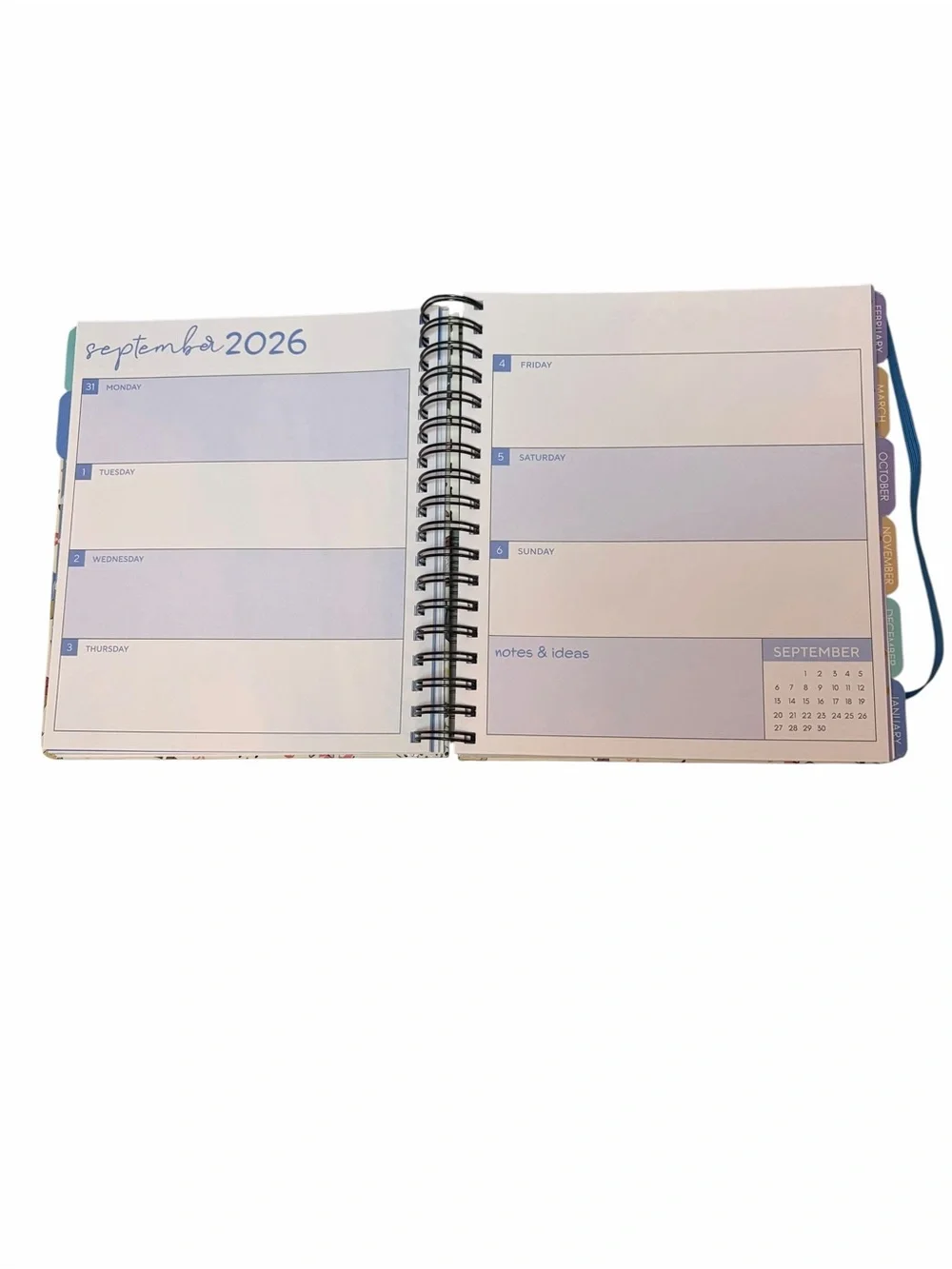 The Creative Expert Dog Love Hard Cover 17-Month Planner 8/26 - 12/27 Stickers